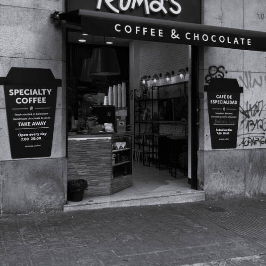 Specialty Coffee Shop in Barcelona