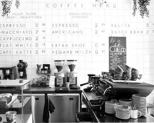 Specialty coffee  Shop in Berlin, Germany