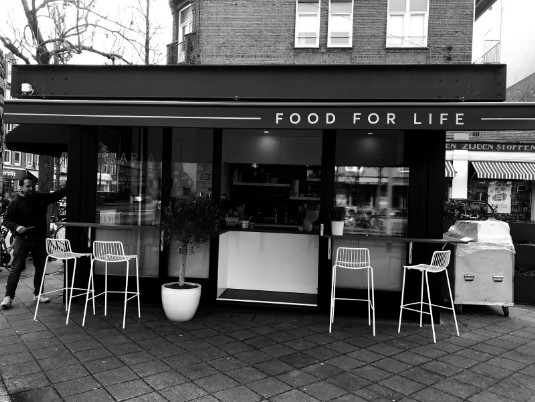 Specialty coffee shop in Amsterdam