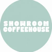 The Showroom coffeehouse logo